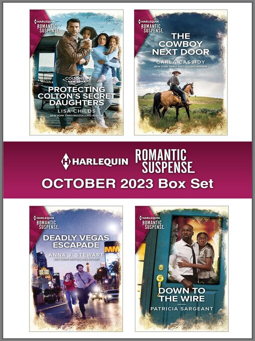 Title details for Harlequin Romantic Suspense October 2023--Box Set by Lisa Childs - Available